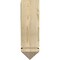 Ekena Millwork Thorton Arts & Crafts Rough Sawn Bracket, Douglas Fir, 6"W x 20"D x 20"H BKT06X20X20THR03RDF - alternate 4